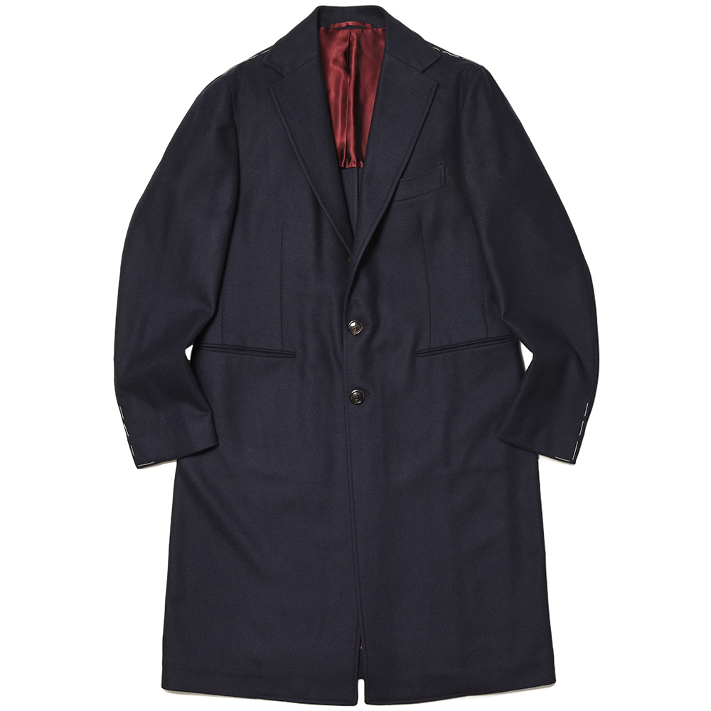 STILE LATINO(スティレ ラティーノ)<br>EOLO ウール ツイル シングル3Bチェスターコート 34132003025