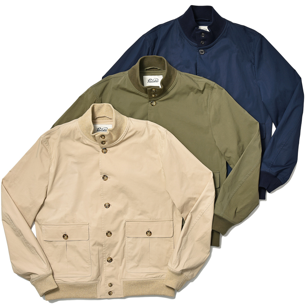 Valstar(ヴァルスター)<br>VALSTARINO ヴァルスタリーノ コットン ストレッチ バルスターブルゾン 34041002025