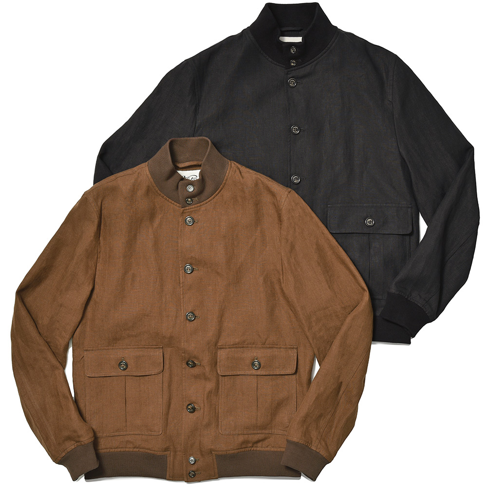 Valstar(ヴァルスター)<br>VALSTARINO ヴァルスタリーノ リネン バルスターブルゾン 34041000025