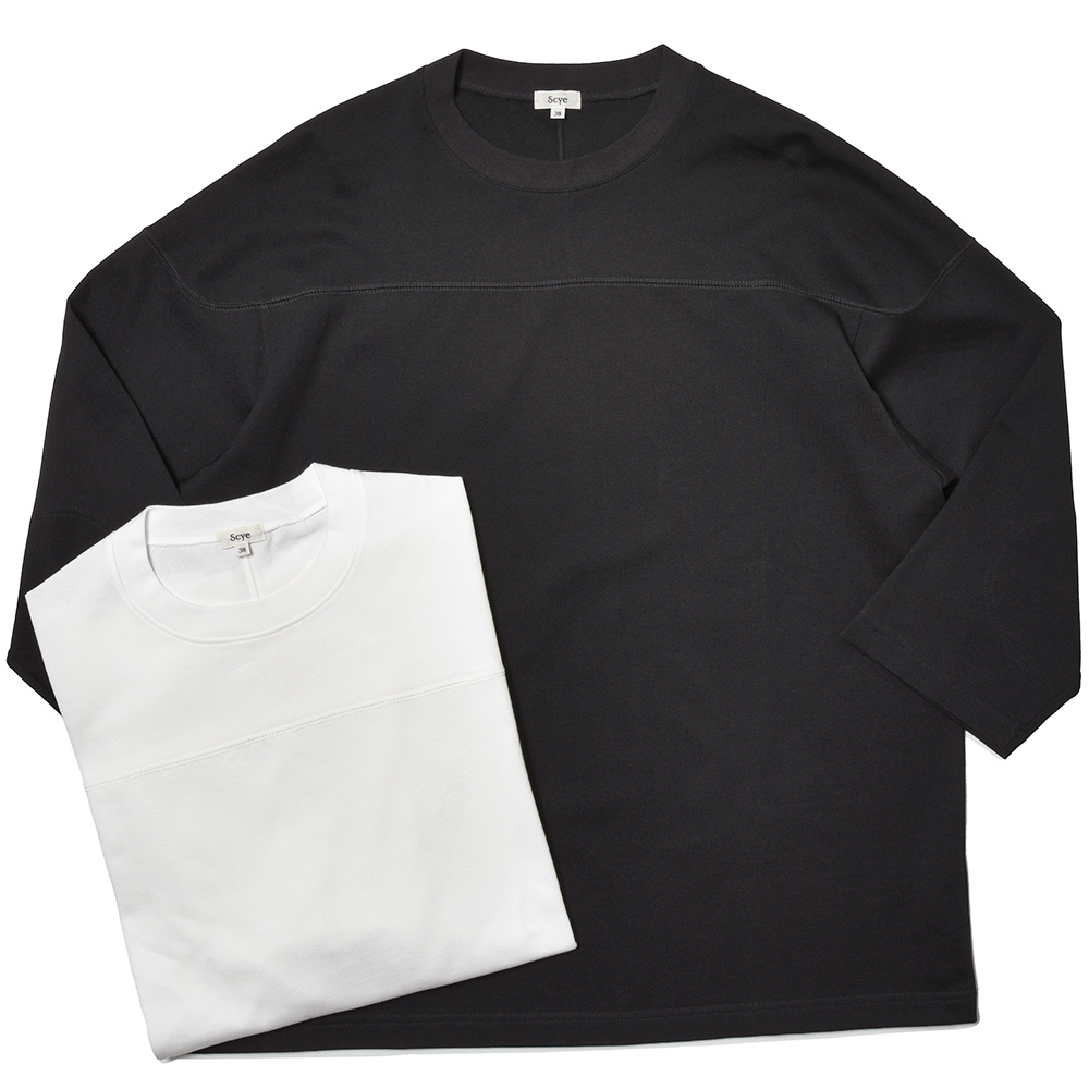 Scye(サイ)<br>コットン ジャージー フィットボール カットソー 32041000195