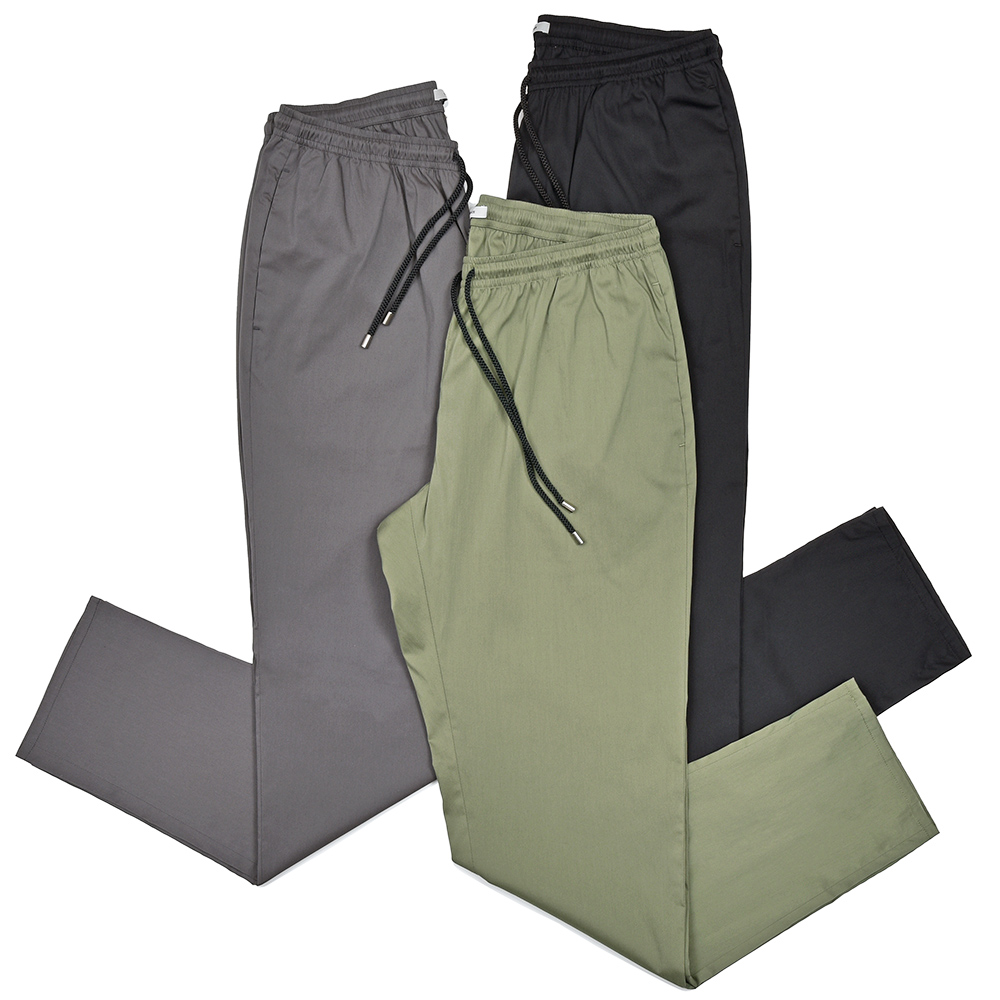 giab's ARCHIVIO(ジャブスアルキヴィオ)<br>MANFREDO マンフレッド ライトウエイトコットン ストレッチ ウォッシャブル ノープリーツ フルシャーリング パンツ A3768 33051003117