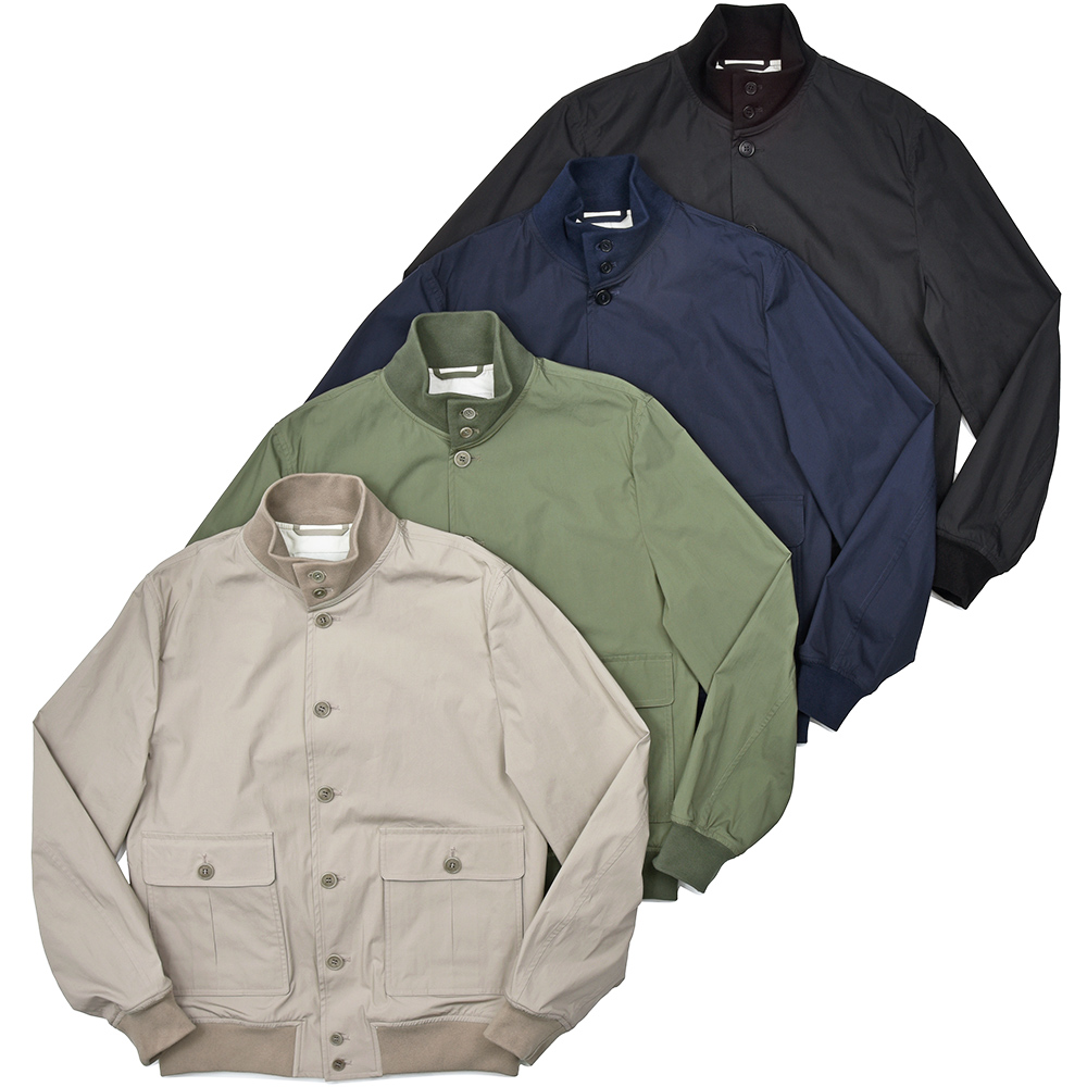 Valstar(ヴァルスター)<br>VALSTARINO ヴァルスタリーノ コットン ストレッチ ポプリン バルスターブルゾン 34051000025