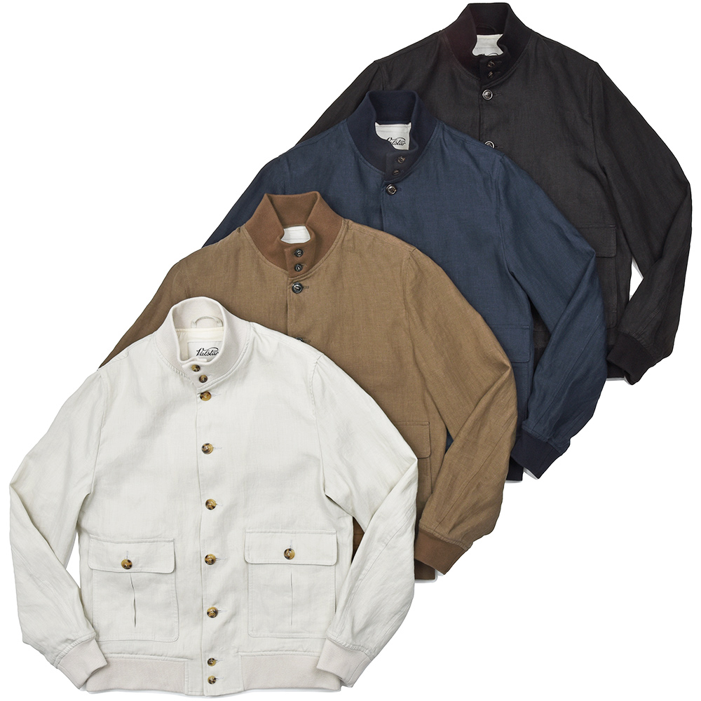 Valstar(ヴァルスター)<br>VALSTARINO ヴァルスタリーノ リネン バルスターブルゾン 34051002025