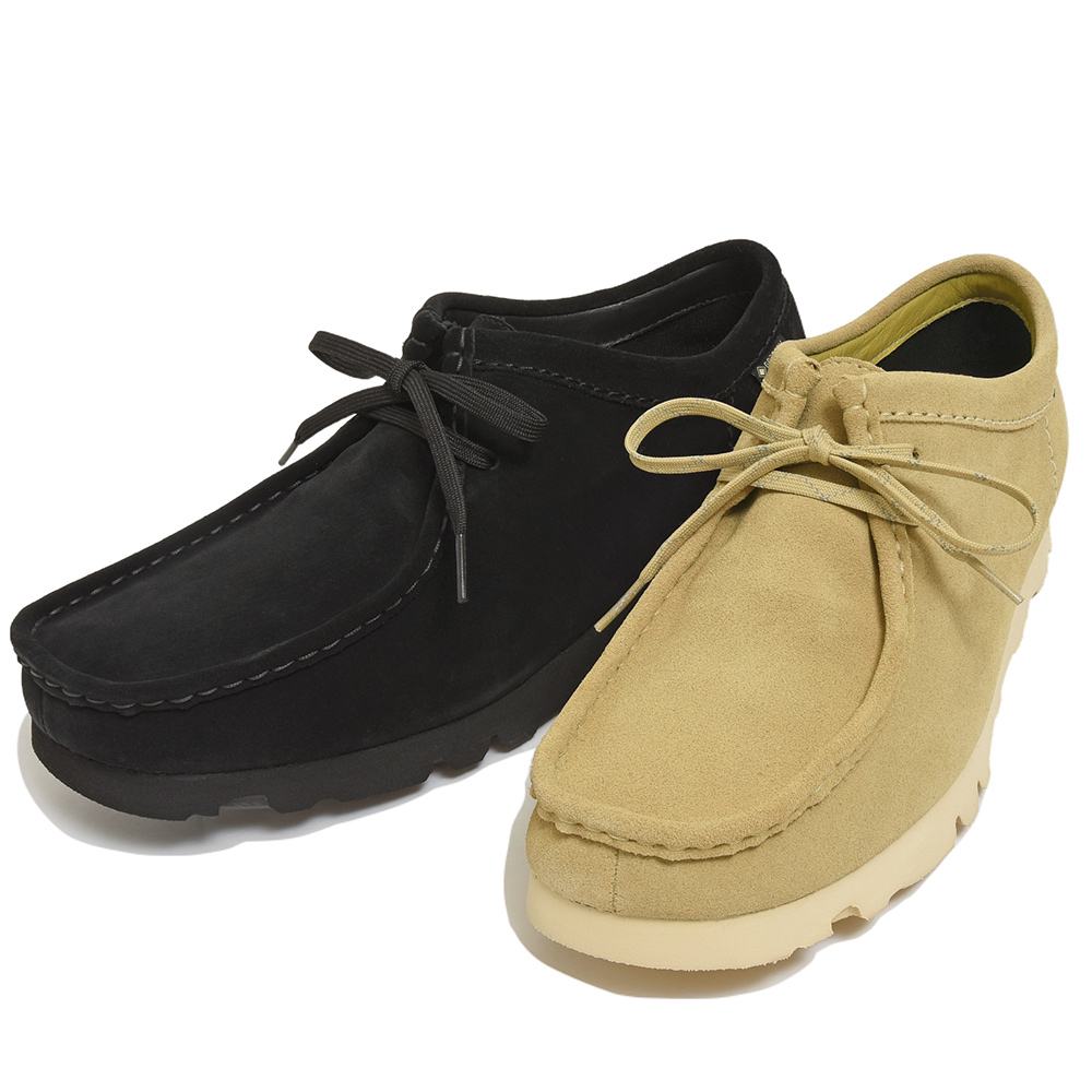 Clarks(クラークス)<br>Wallabee GTX ワラビー スエード ゴアテックス ヴィブラムソール モカシン ブーツ 35051000018