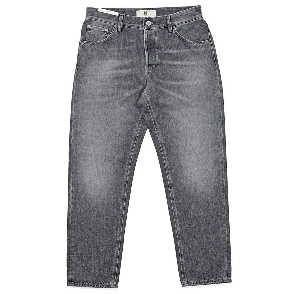 PT TORINO DENIM(ピーティートリノデニム)<br>REBEL コットン ウォッシュド ブラックデニムパンツ/OA5640 33061017081