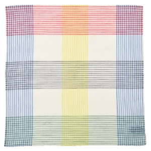 SIMONNOT GODARD(シモノ ゴダール)コットン チェック チーフ 38602004082