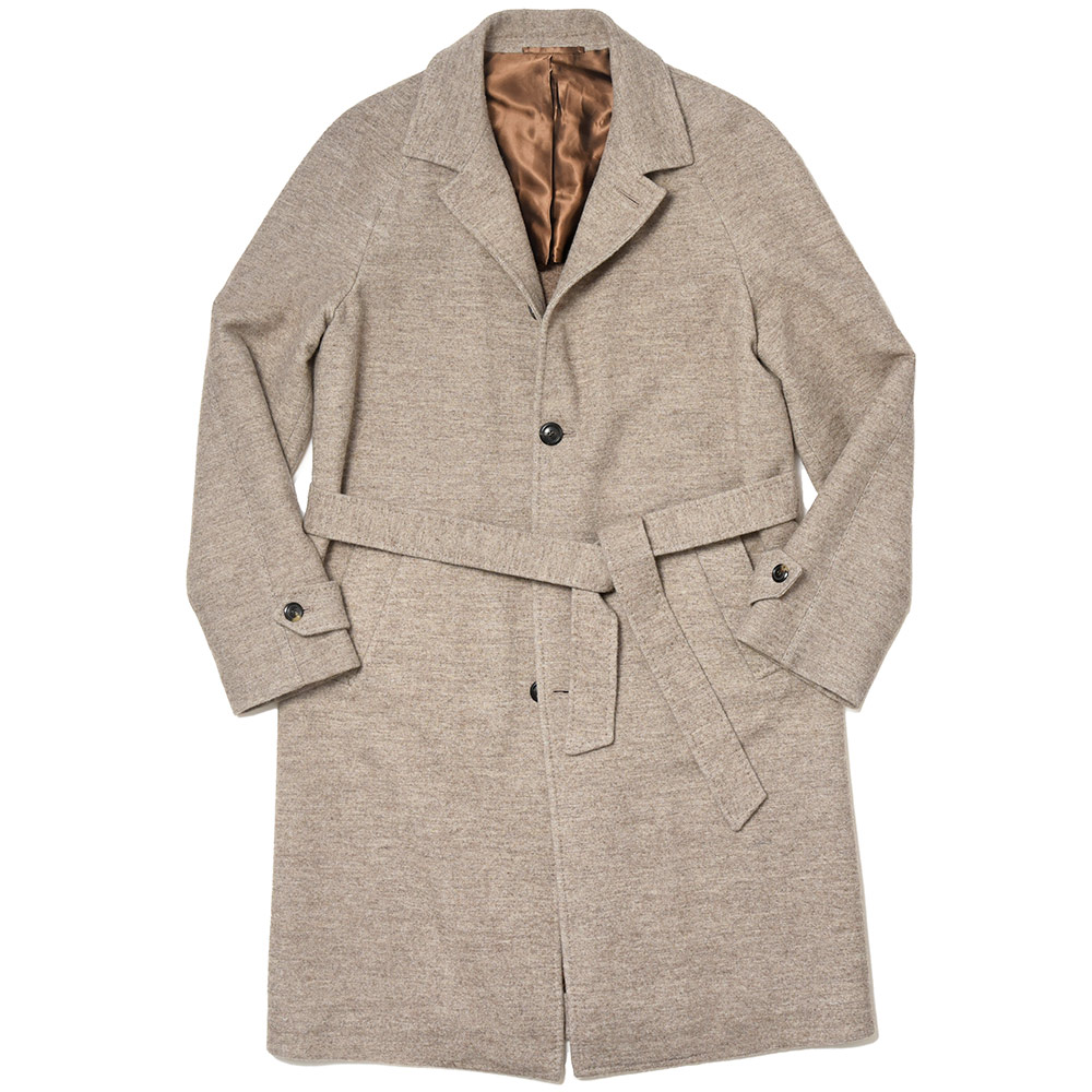 STILE LATINO(スティレ ラティーノ)<br>ヴァージンウール カシミヤ シングルベルテッドコート BELFAST 34122004025