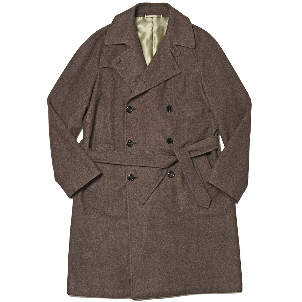 STILE LATINO(スティレ ラティーノ)<br>BRANDO カシミヤ フランネル トレンチコート 34136002025