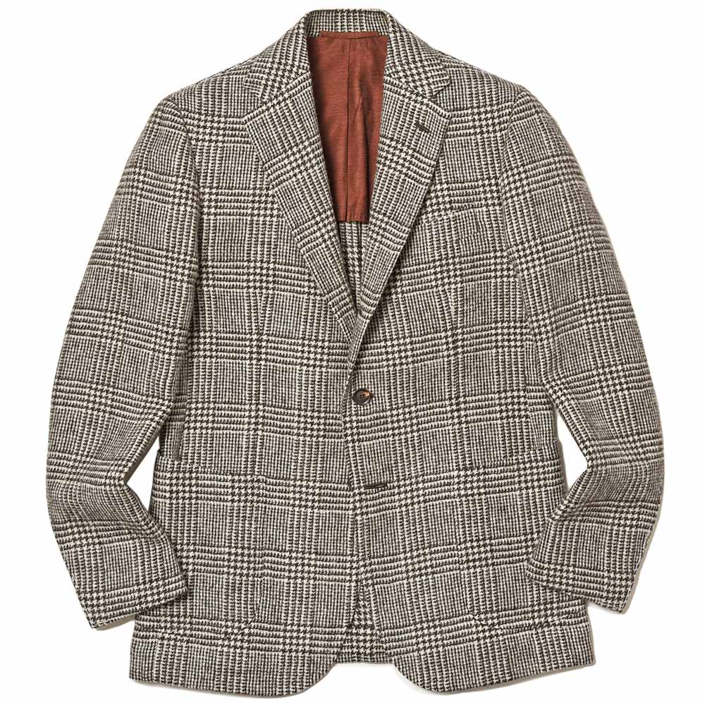 STILE LATINO(スティレ ラティーノ)<br>VINCENZO ウール グレンチェック シングル3Bジャケット 37036002025