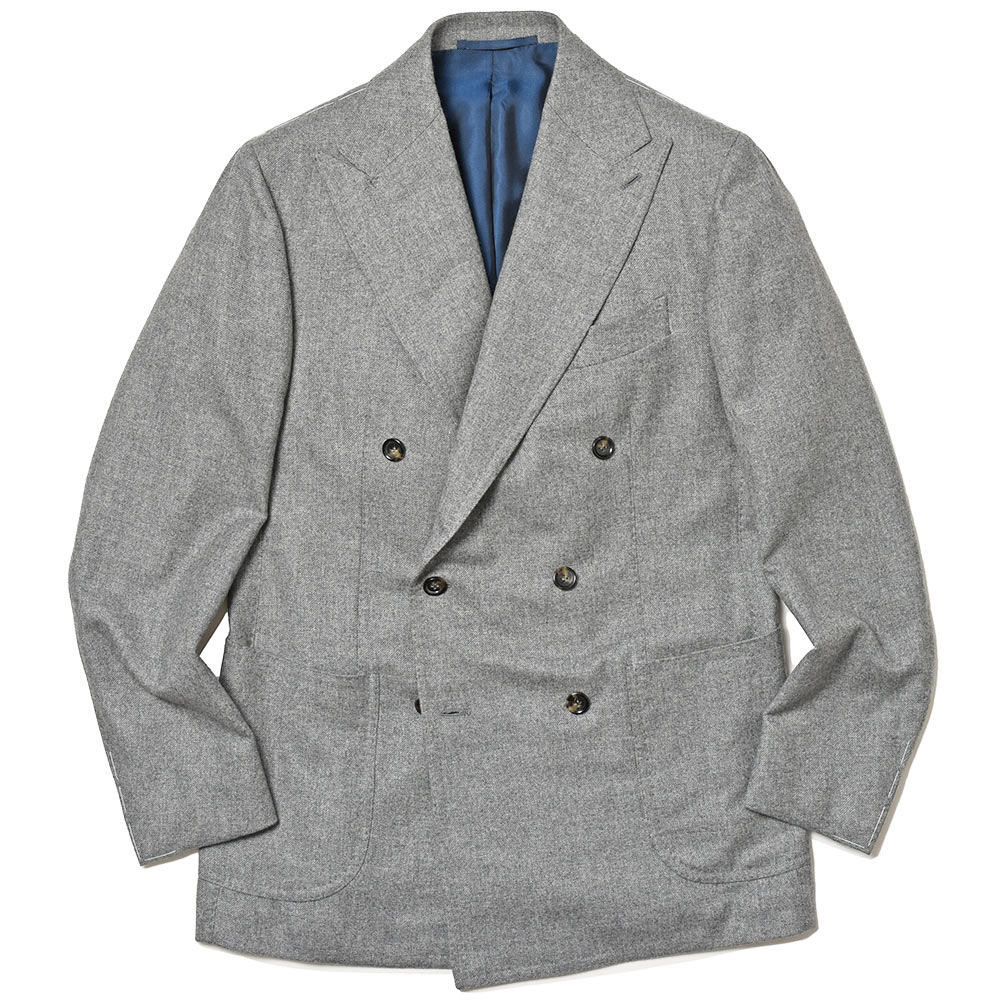 STILE LATINO(スティレ ラティーノ)<br>LEO カシミヤ ツイル ダブル6Bジャケット 37036004025