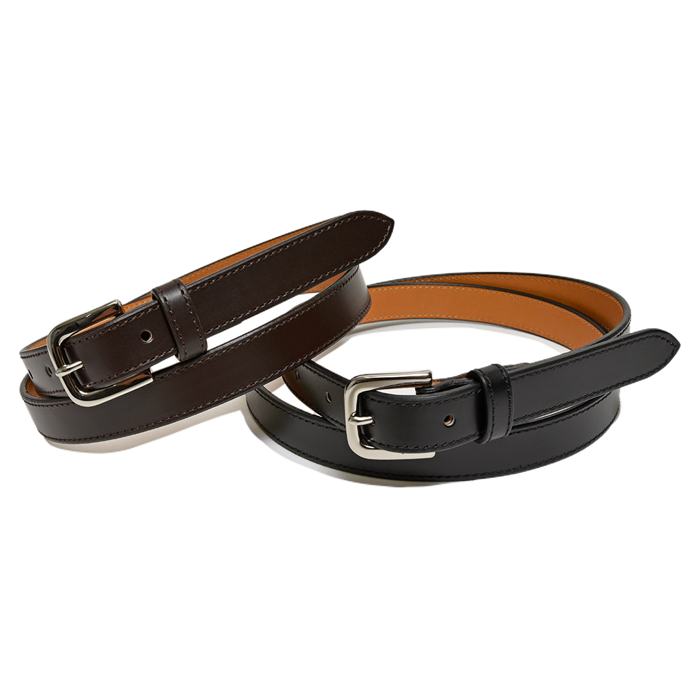 Scye(サイ)<br>ボックスカーフ ナローベルト 38141002195