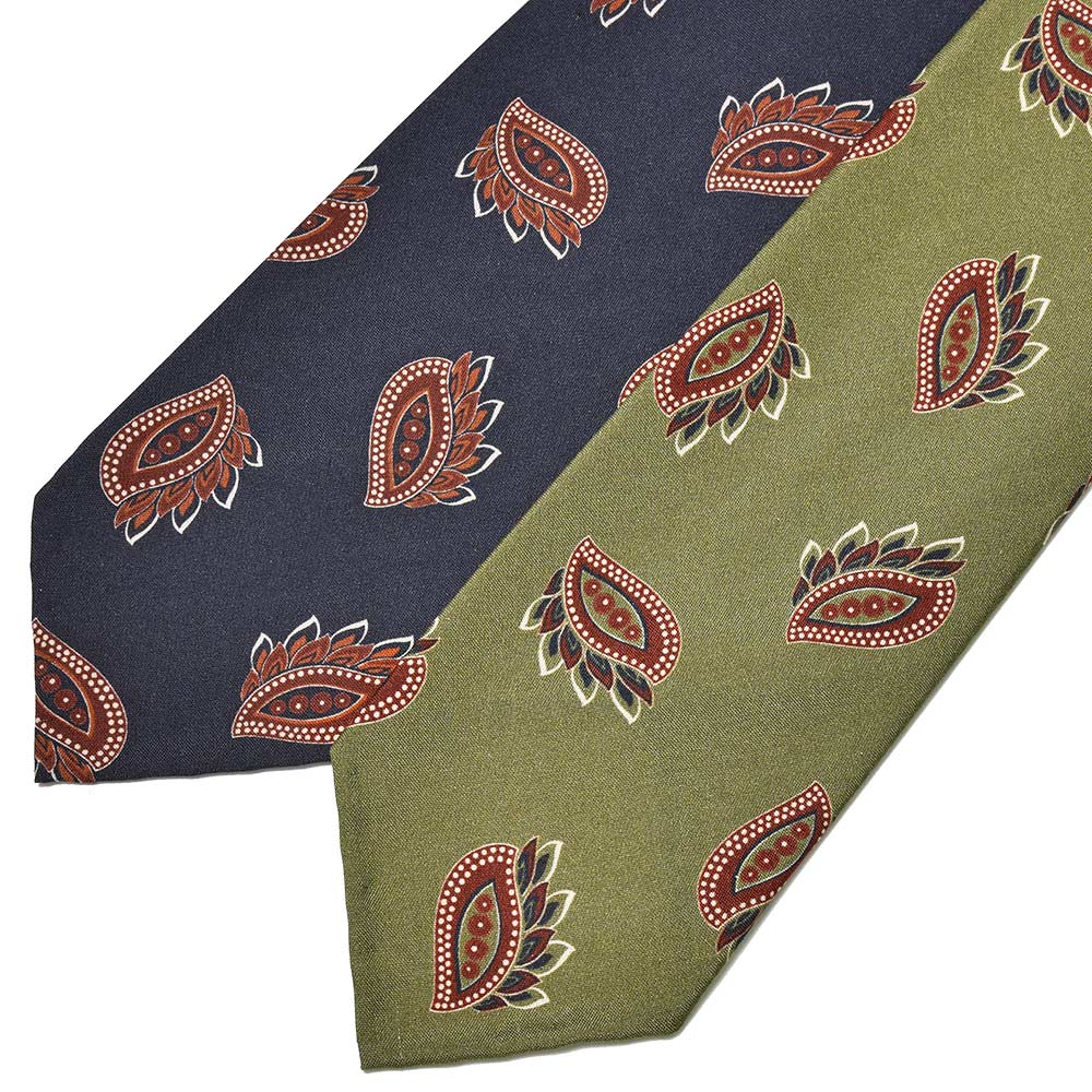 STILE LATINO(スティレ ラティーノ)<br>シルク ペイズリー タイ 38245001025