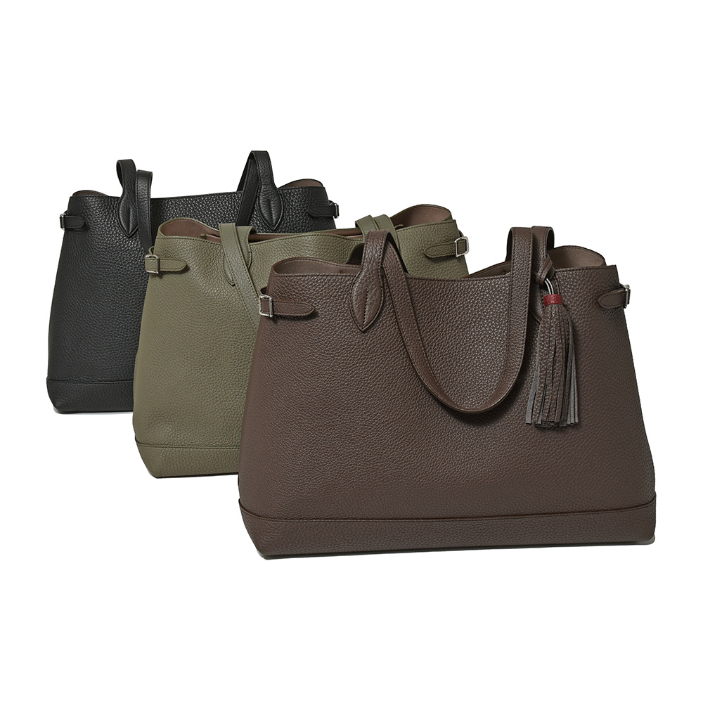 ACATE(アカーテ)<br>LODOS2 ロドス2 カーフ シュリンクレザー トートバッグ 38445004211