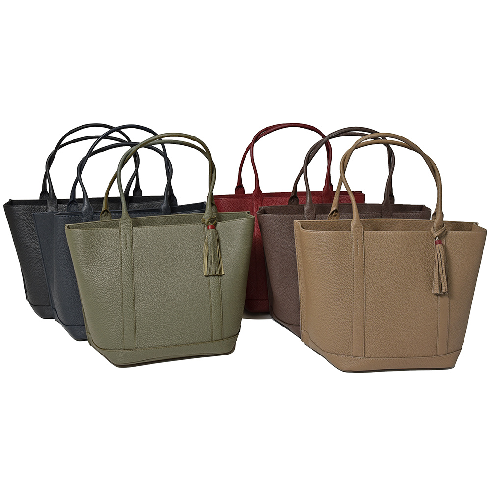 ACATE(アカーテ)<br>VENTO ヴェント カーフ シュリンクレザー トートバッグ 38445009211