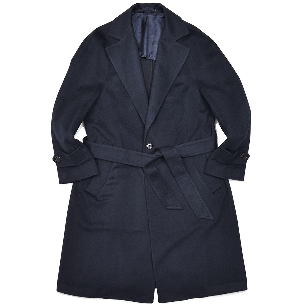 TITO ALLEGRETTO(ティト アレグレット)<br>ヴァージンウール カシミヤ ベルテッド ラグランスリーブ シングル3Bコート 34142001142