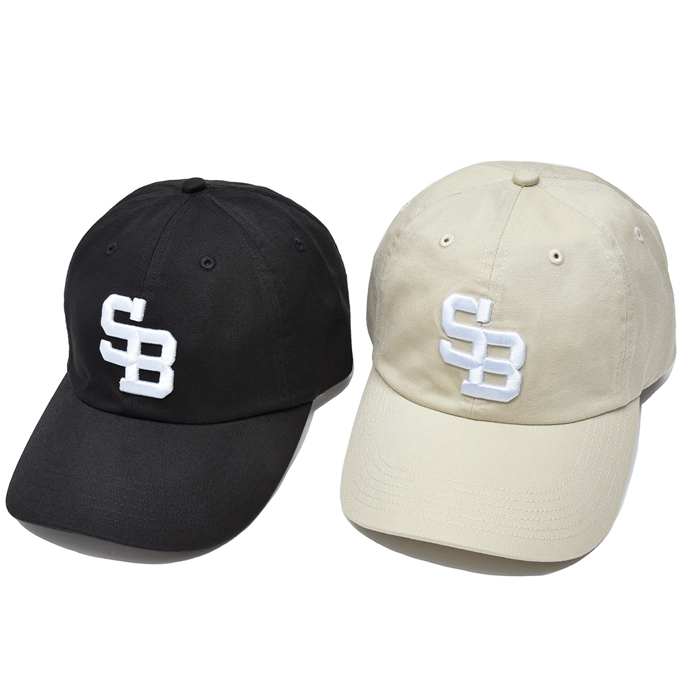 SCYE BASICS(サイベーシックス)<br>コットン ツイル ロゴ ベースボールキャップ 38551000195
