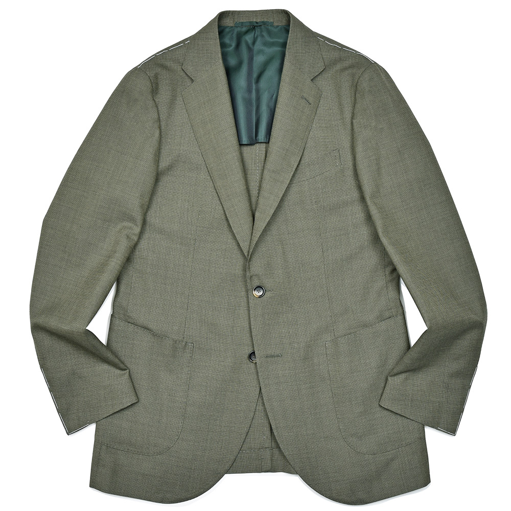 SIPARIO by STILE LATINO(シパーリオ バイ スティレ ラティーノ)<br>FLAVIO ウール ピンヘッド シングル2Bジャケット 37051006025