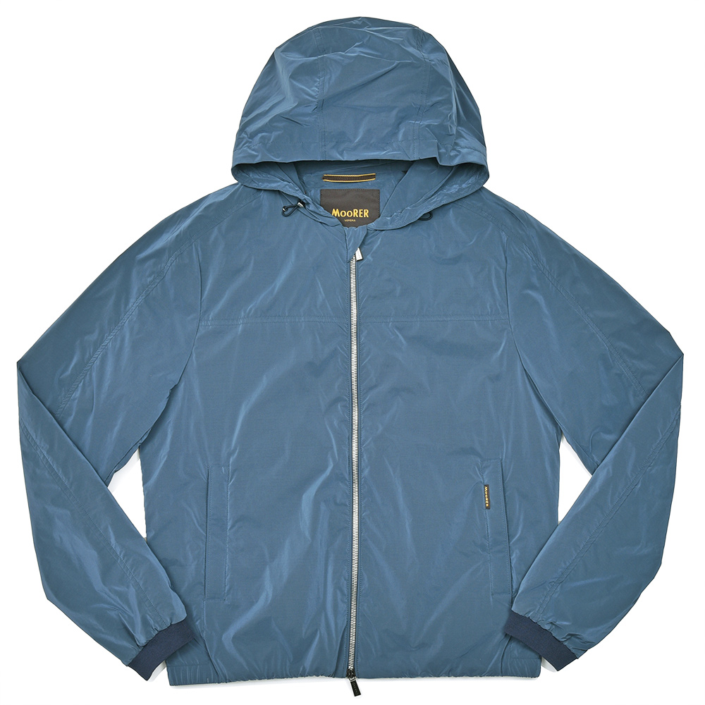 MooRER(ムーレー)<br>ALBORI-OS アルボリ ナイロン ポリエステル フーデット ブルゾン 34055009052
