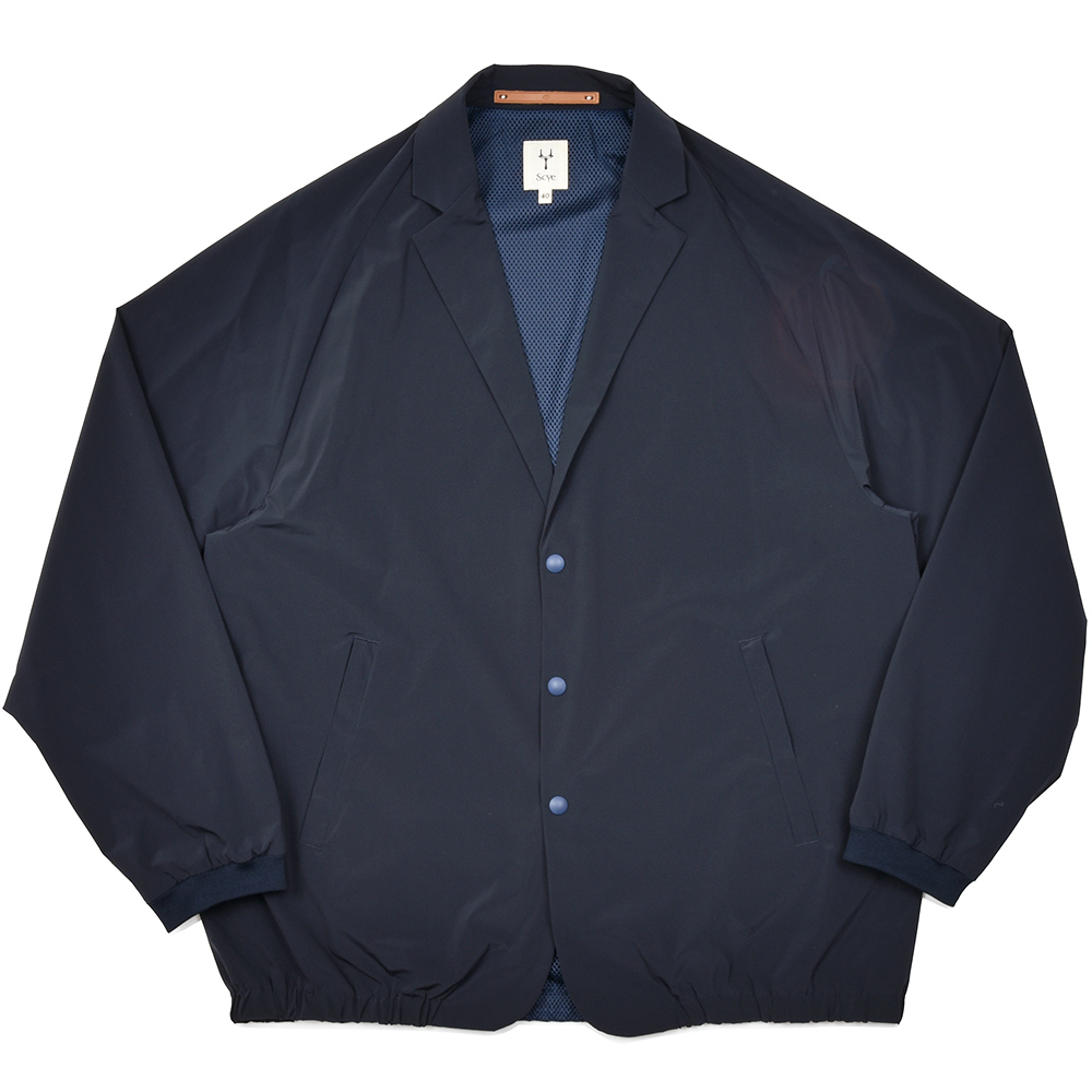 Scye(サイ)<br>ナイロン ストレッチ セットアップ対応 ブレザー 37051000195
