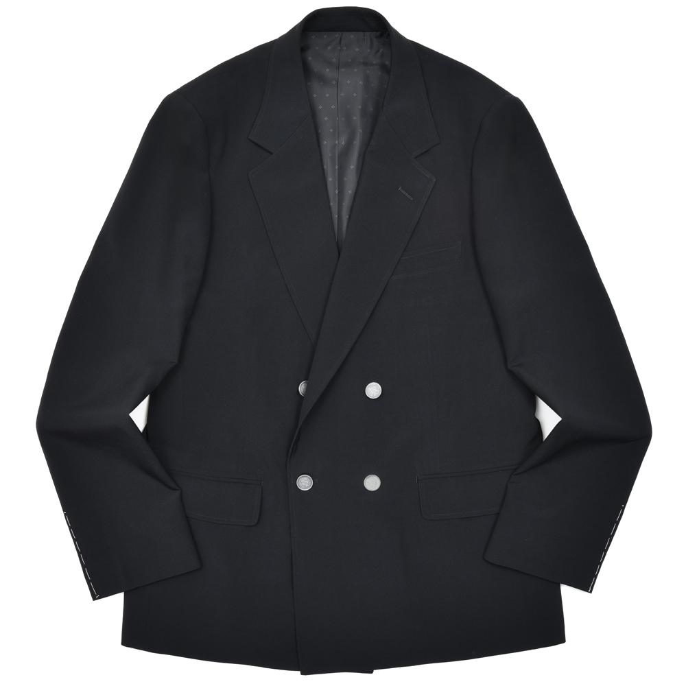 garoh(ガロウ)<br>jacket05 SUPER120'sウール ポプリン 4Bブレザー 37051800037