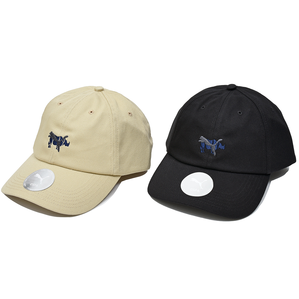 PUMA×Scye(プーマ×サイ)<br>コットン ツイル ロゴ ベースボールキャップ 38551000230