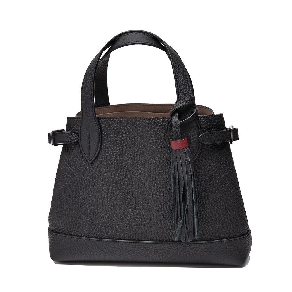 ACATE(アカーテ)<br>LODOS MINI ロドスミニ カーフ シュリンクレザー ミニトート ハンドバッグ 38451001211