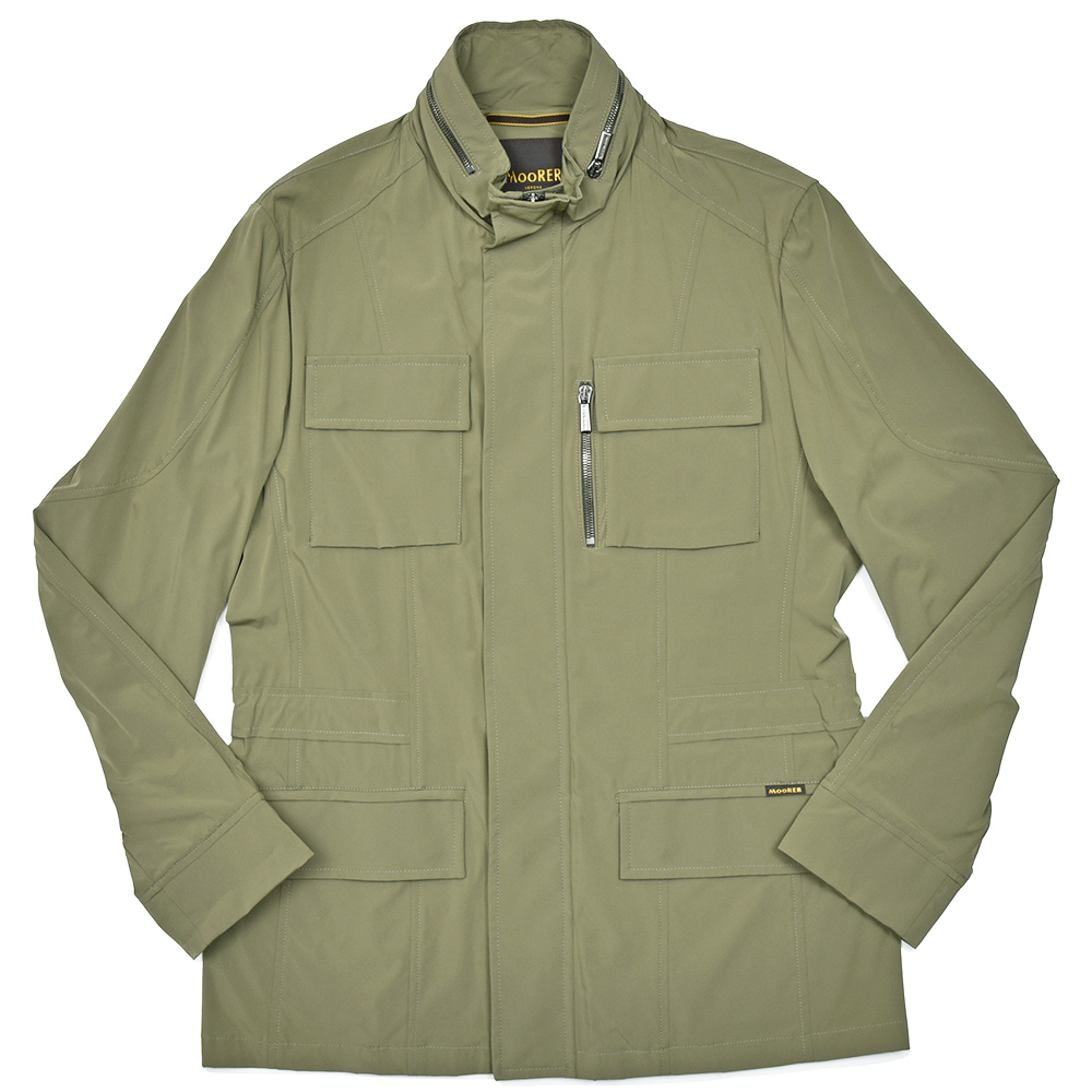 MooRER(ムーレー)<br>MANOLO-KN ナイロン ストレッチ M-65 フィールドジャケット 34055002052
