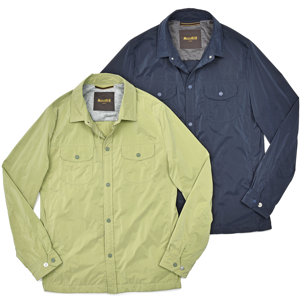 MooRER(ムーレー)<br>ATLAS-OS ナイロン ポリエステル シャツジャケット 34055014052