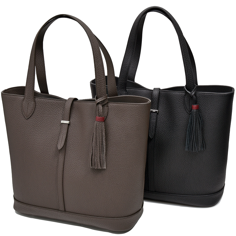 ACATE(アカーテ)<br>KAUS2-M カウス カーフ シュリンクレザー トートバッグ 38451000211