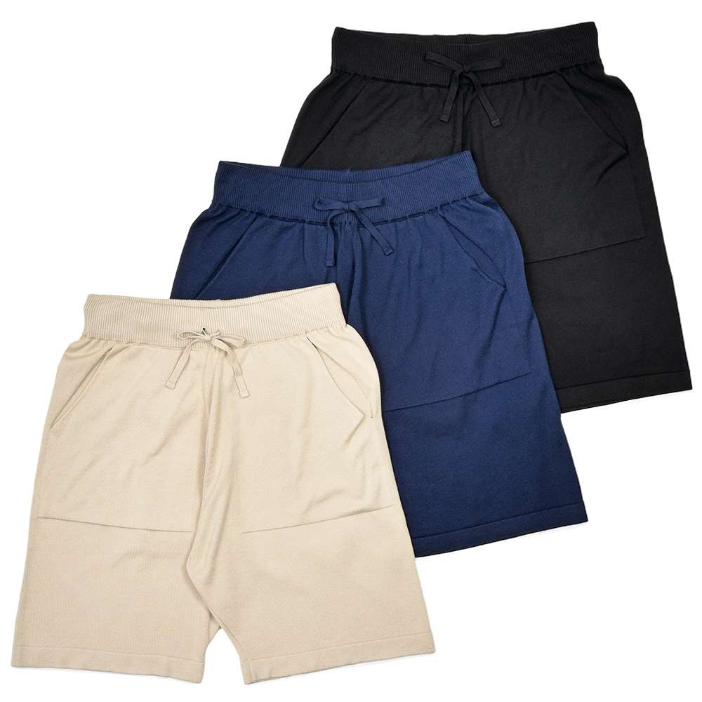 JOHN SMEDLEY(ジョンスメドレー)<br>COWAN シーアイランドコットン 24ゲージ ニットショートパンツ 33155000030