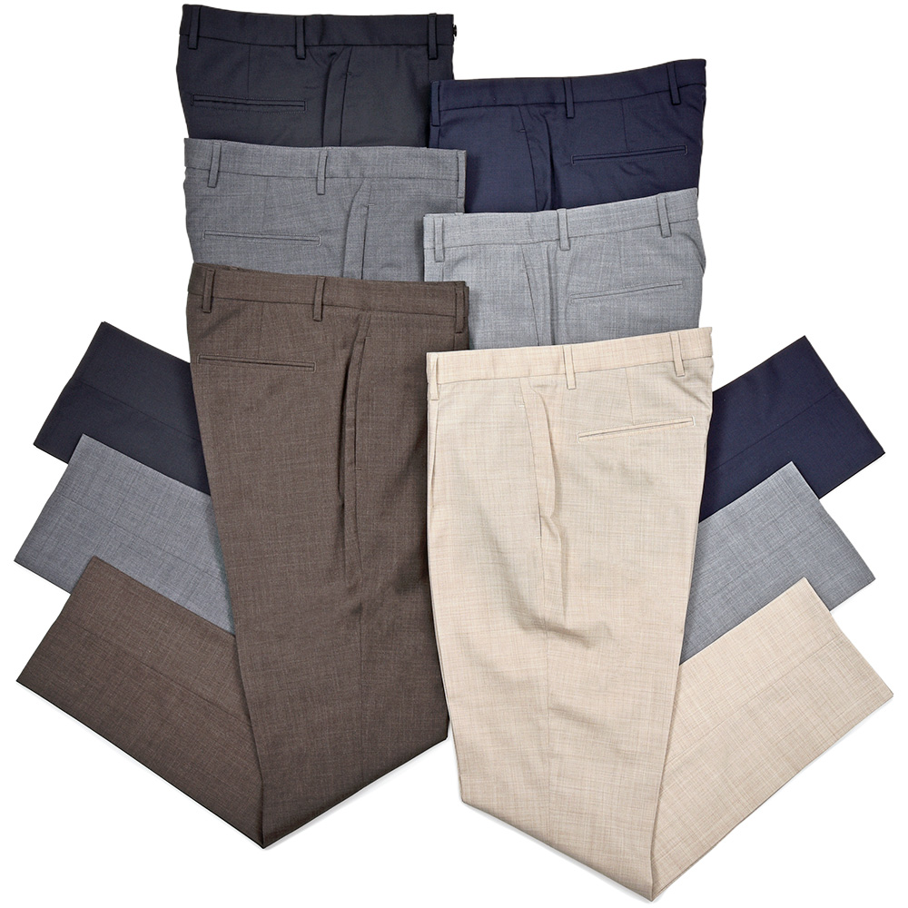 giabsarchivio(ジャブスアルキヴィオ)<br>DANTE テクノウール 1プリーツパンツ A6425 33052002117