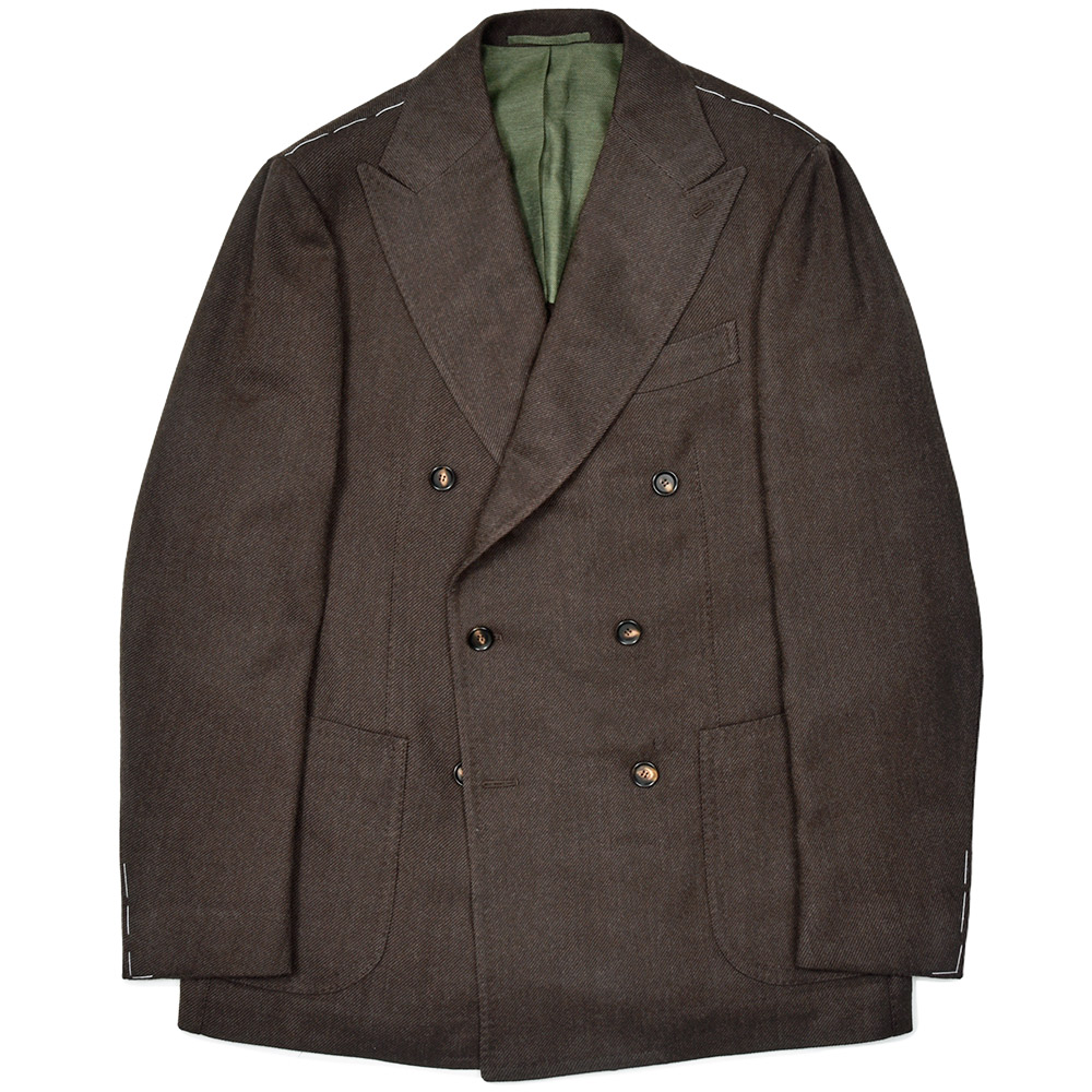 STILE LATINO(スティレ ラティーノ)<br>LEO ウールツイル ダブルジャケット 37052002025