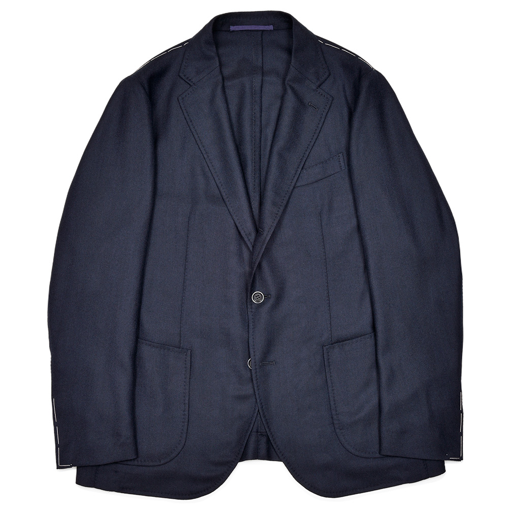 SIPARIO by STILE LATINO(シパーリオ バイ スティレ ラティーノ)<br>GINZA ヴァージンウールカシミヤ ヘリンボーン シングルジャケット 37052005025