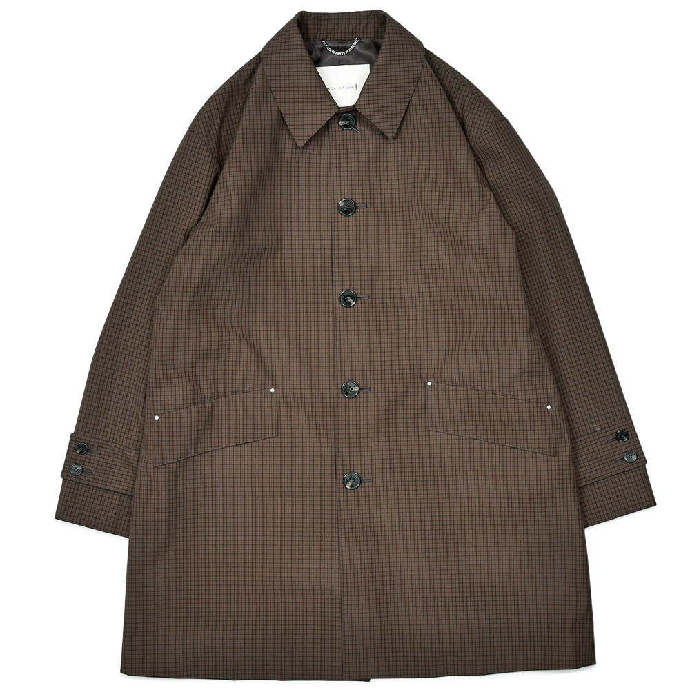 MACKINTOSH(マッキントッシュ)<br>HUMBIE GTS SL メリノウール ポプリン チェック コート 34152000005