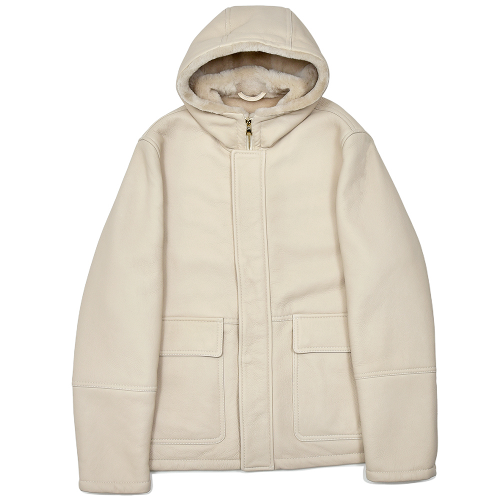 EMMETI(エンメティ)<br>WALLAS ムートン フーデッドブルゾン 34252011085