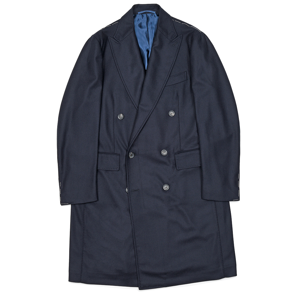 STILE LATINO(スティレ ラティーノ)<br>EROS ヴァージンウールカシミヤ ツイル ダブルチェスターコート 34152014025