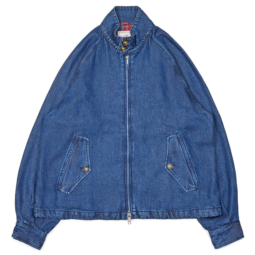 BARACUTA(バラクータ)<br>G4 セルロース インディゴ スイングトップ ブルゾン 34061000134