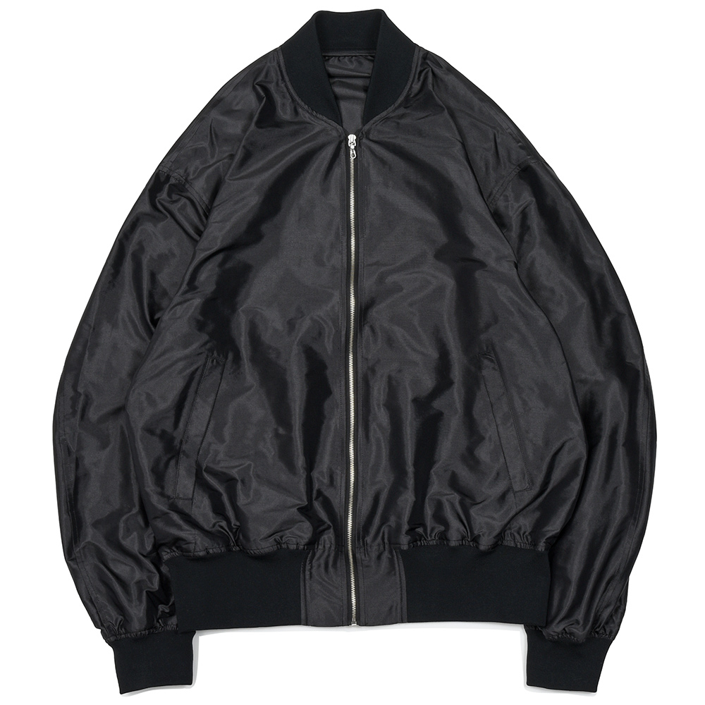 Scye(サイ)<br>シルクナイロン パラシュートクロス ボンバージャケット 34061002195