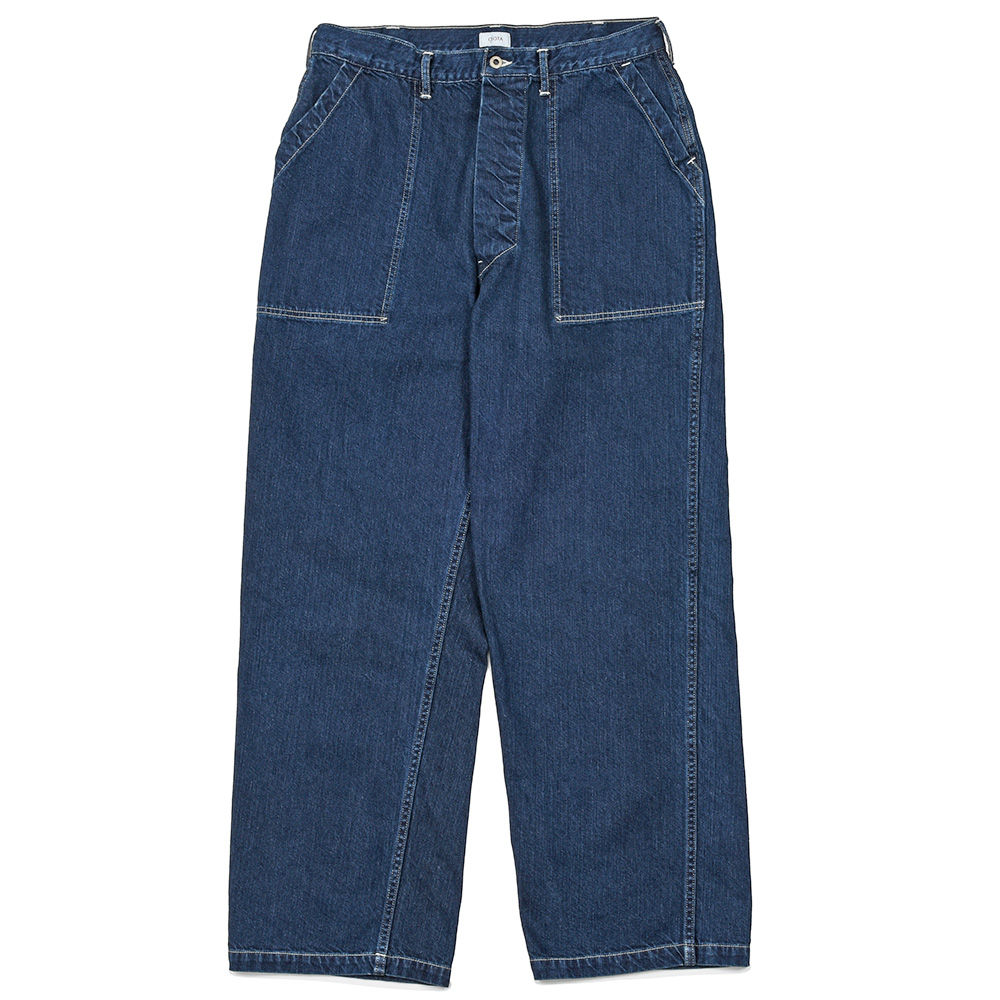 CIOTA(シオタ)<br>スビンコットン 11.5ozデニム ベイカーパンツ 33061000241