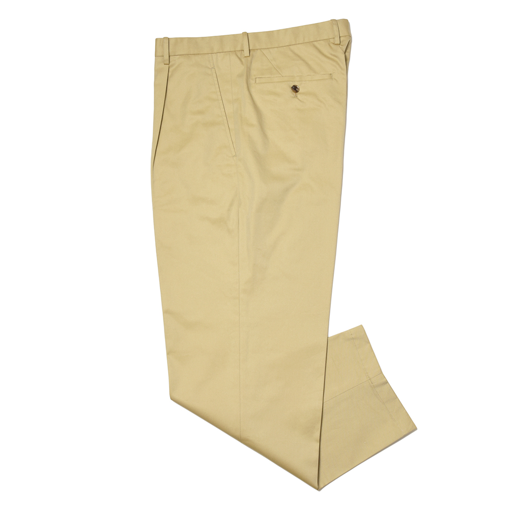 SCYE BASICS(サイベーシック)<br>コットン ギャバジン オーバーサイズ トラウザース 1プリーツ ワイドパンツ 33022000195