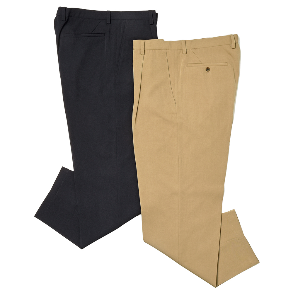 Scye(サイ)<br>ウール ギャバジン オーバーサイズ トラウザーズ 1プリーツ ワイドパンツ 33022001195