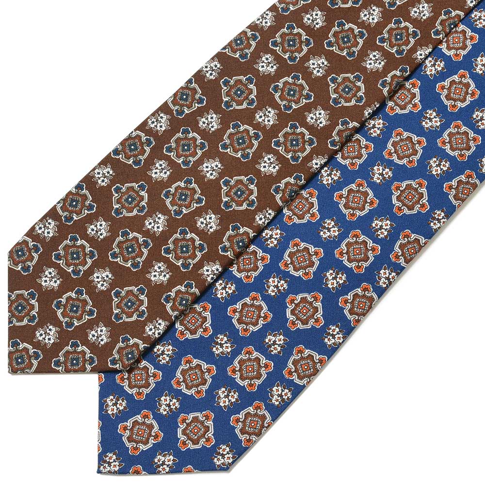 STILE LATINO(スティレ ラティーノ)<br>シルク ツイル 小紋 タイ 38235003025